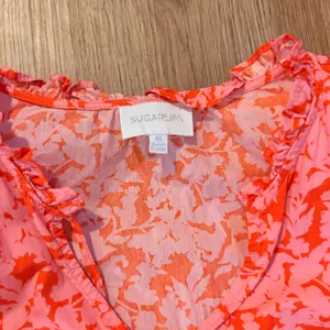 Sugarlips Pink and Orange Floral Mini Dress thumbnail 3