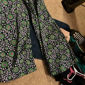 Free‎ people wide leg floral boho pants L thumbnail 5