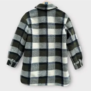 Madewell Belrose Plaid Wool Blend Shirt Jacket thumbnail 5