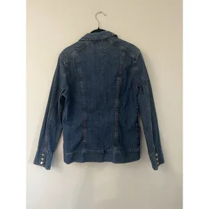Vintage Y2K Lee Blue Jeans Riders Women’s Denim Jacket Size M Western thumbnail 7