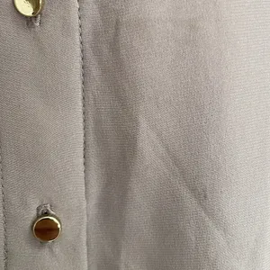 AMANDA UPRICHARD Colorblock Shirt Dress Long Sleeve in Tan/Navy Size S *Flawed thumbnail 14