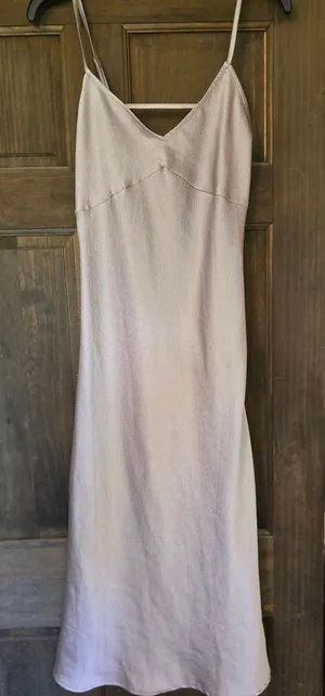 O Free People Slip Maxi Dress in Light Lavender Xs thumbnail 1