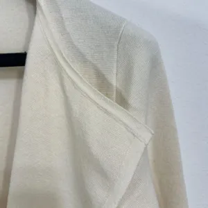J Crew 365 Juliette Collarless Sweater‎ Blazer XL Open Front Wool Blend Cardigan thumbnail 6
