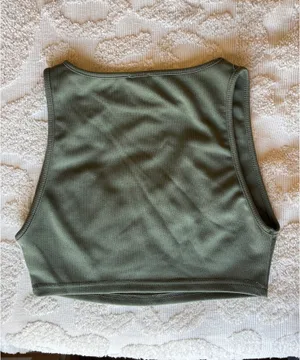 Princess Polly Crop Top Green thumbnail 2
