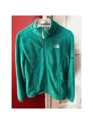 The North Face Women's Fleece Osito Jacket Green thumbnail 6