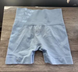SET Active Sculptflex Seamless Light Blue Shorts thumbnail 1