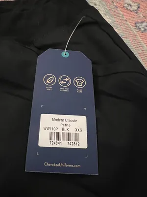 Authentic Cherokee Workwear Revolution Petite Scrub Pants thumbnail 3