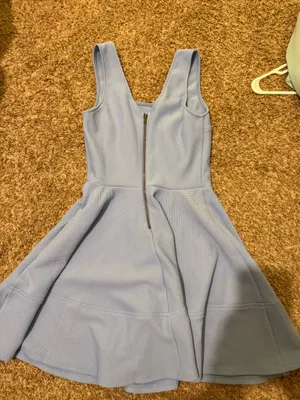 Lulus Dress Blue thumbnail 3