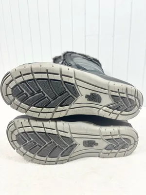 The-North-Face Womens Shellista Snow Boot Size 8.5 Waterproof Tall Lace Up Black thumbnail 8