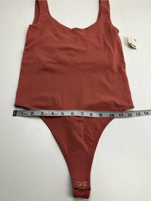 Intimately Free People Windblush Bronze Womens Bodysuit Medium / Large NEW thumbnail 8