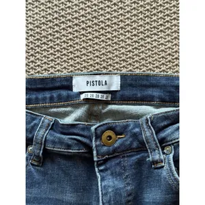 Pistola Women's Blue Denim Distressed Slim Stretch Ankle Jeans‎ Size 28 thumbnail 3