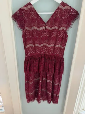 Anthropologie Maeve Elsa Lace Peplum Dress thumbnail 4