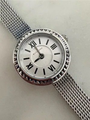 Silpada Silver Mesh Ladies Watch White Dial Roman Numerals Needs Battery 6”-7.5” thumbnail 4
