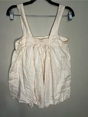 Piyama‎ Suzie Peach Cotton Babydoll Pajama Top Soft Sleepwear Lounge Tank thumbnail 6