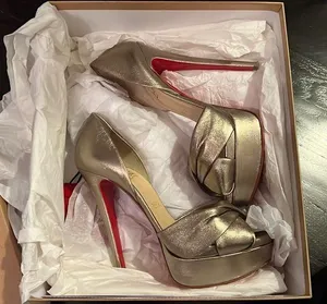 Christian Louboutin Volpi 150 Nappa silk 37 thumbnail 1