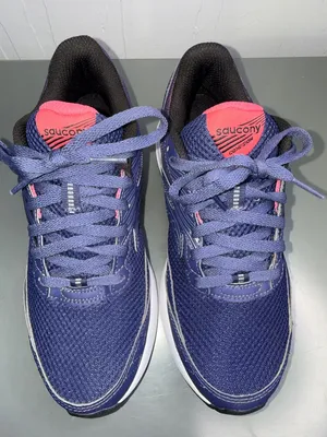 Saucony Women's Cohesion 15 in the "Cobalt/Punch Running Shoes Size 7 thumbnail 2