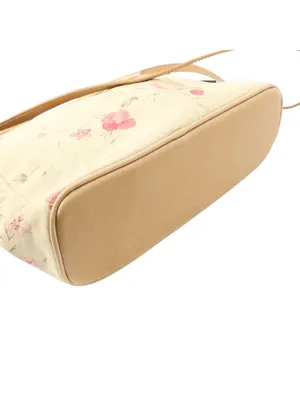 NWT Vintage Dockers Floral Purse Beige Shoulder Bag Handbag thumbnail 9