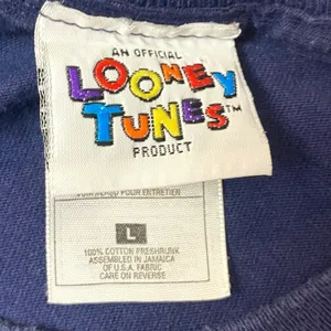 Vintage 90s 1996 Looney Tunes Graphic Tee T Shirt Tweetie Bird Sylvester Large thumbnail 10
