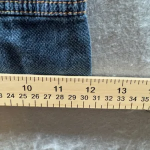 1629 |‎ Max Studio London Wide Leg High Waist Denim Trousers Blue Womens XS thumbnail 5