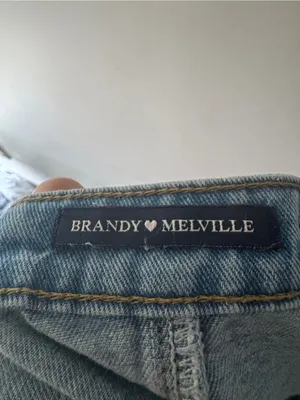 Brandy Melville Denim Button‎ Jean Skirt thumbnail 6