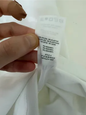 Aritzia Wilfred Free LIFE Whistle Dress in White Size Large Preppy Tennis Prep thumbnail 8
