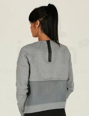 Nike EUC  Tech Fleece Mesh Crewneck Pullover thumbnail 2