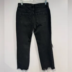 We the free‎ black button fly straight jeans thumbnail 4