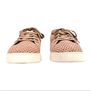 Mi.iM Dusty Rose Milo Perforated Vegan Suede Sneakers Size 10 thumbnail 3