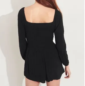 Hollister Black Long Sleeve Romper thumbnail 2
