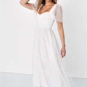 Lulu's White Tulle Dress thumbnail 3