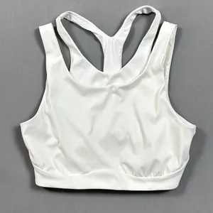 Lululemon‎ All Powered Up Bra White Womens Size 8 High Support Luxtreme Athletic thumbnail 4