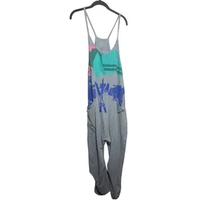 Free People Movement Hot Shot Onesie – Printed Graphic Jumpsuit, Women’s Size M thumbnail 4