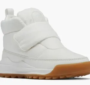 NEW Sorel Women's White Ona Rmx Waterproof Puffy Strap Bootie thumbnail 3