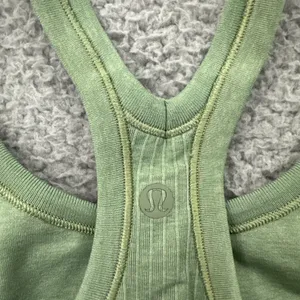Lululemon Ebb To Street Tank Top Willow Green Athletic Athleisure Yoga Women's 4 thumbnail 4