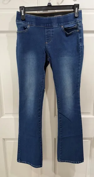 Harley-Davidson Blue Flare Stretch Jeans 99069-20VL Size 30 Tall thumbnail 1