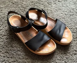 Birkenstock Papillio Glenda Black Platform Sandals thumbnail 2