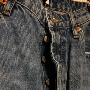 Zara Dark Blue Straight Jeans thumbnail 2