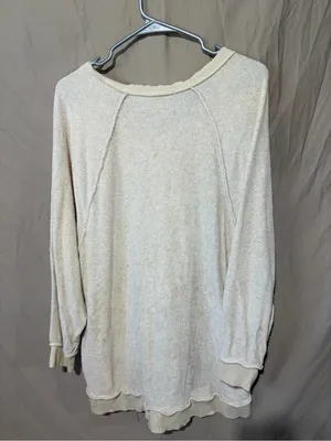 Free people long sleeve sweater thumbnail 3