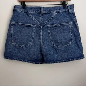 Madewell The Momjean Short Size 29 High Rise Mid Length NJ068 Button Fly 4" thumbnail 2