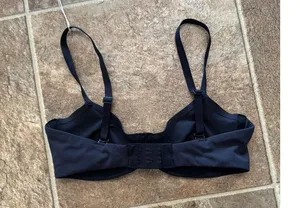 Skims Fits Everybody Unlined Demi Bra Size 32B Onyx thumbnail 4