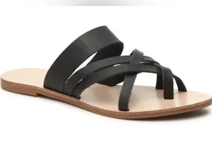 Catherine Malandrino Somang Black Sandals Size 6 thumbnail 1