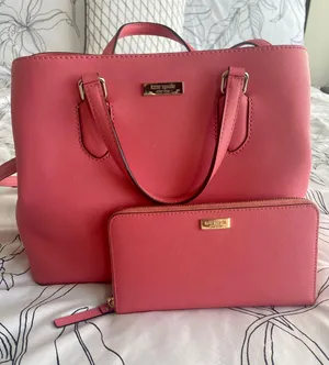 Pink Matching Bag And Wallet thumbnail 1