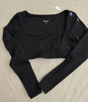 Young LA Long Sleeve Crop Top thumbnail 1