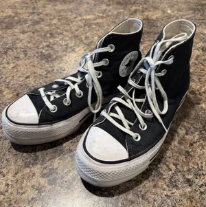 Black Platform Converse High-Top thumbnail 1