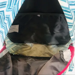Columbia Sportswear Varsity Day Backpack turquoise and pink chevron thumbnail 8