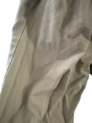 High-Waist Relaxed Maternity Pants - Taupe thumbnail 3