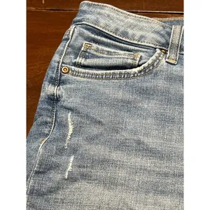 Sonoma Distressed Denim Jean Shorts Distressed Cuffed Size 12 thumbnail 2