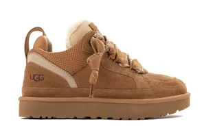 UGG Lowmel Lace Up Sneaker Boot Chestnut Brown Kids 5 / Women's 7 thumbnail 1
