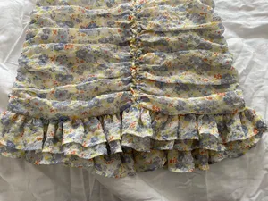 Ruby and Jenna strapless floral keyhole dress thumbnail 5