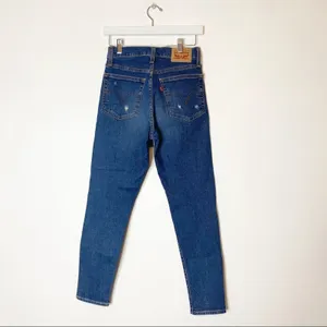 Levi’s‎ wedgie high rise skinny jeans pacific wave sz 26 thumbnail 6